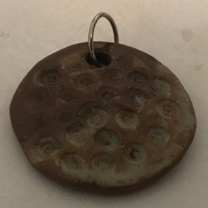 Homemade Clay Necklace Pendant